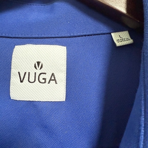 VILA Men's Golf Polo Shirt Size Large - Picture 3 of 6